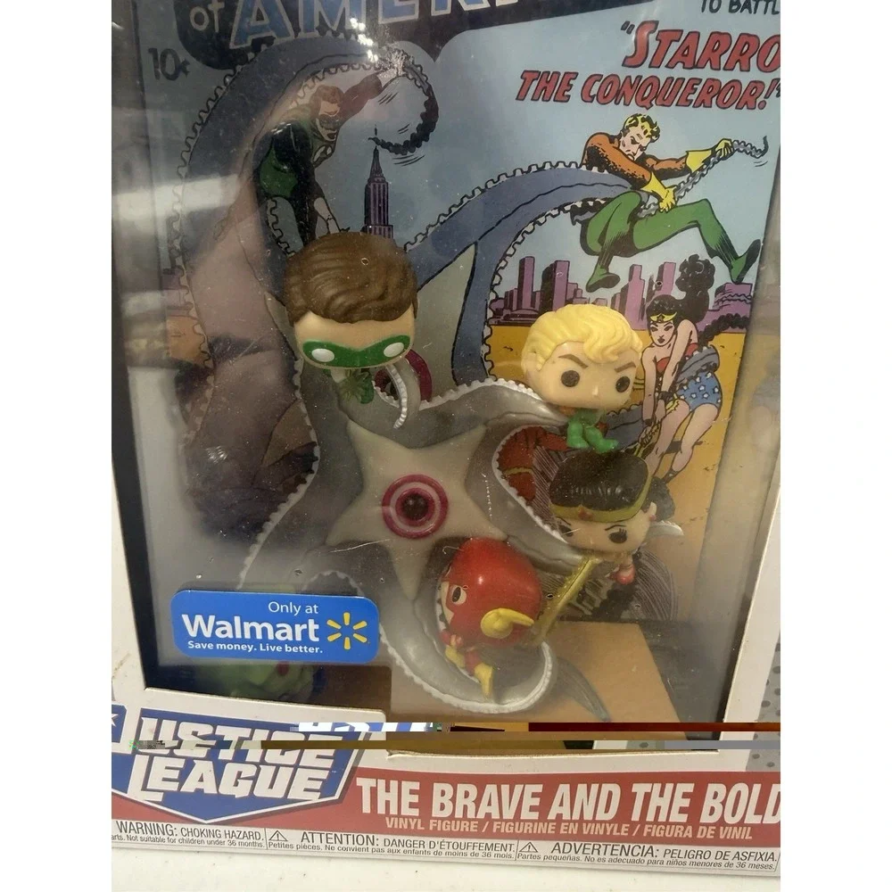 Justice League DC Funko Pop Comic Cover Walmart Exclusive #10 Rare & In Hand